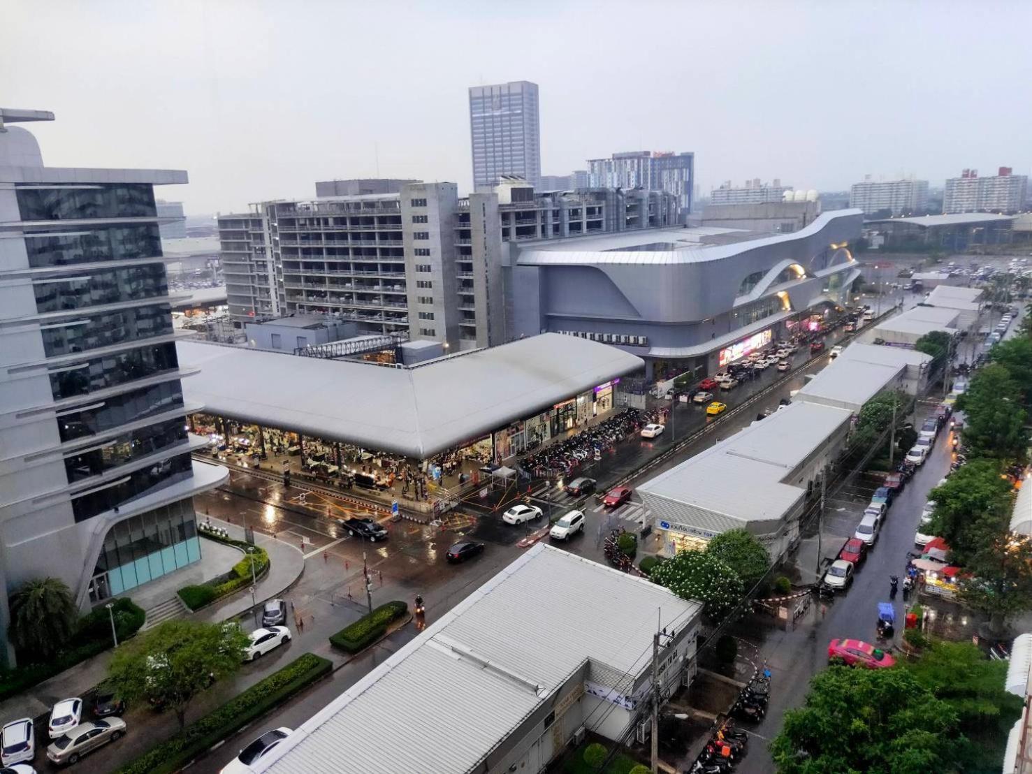 ป็อปปูล่าคอนโด เมืองทองธานี ใกล้ Impact 酒店 公寓 Bangkok Exterior foto
